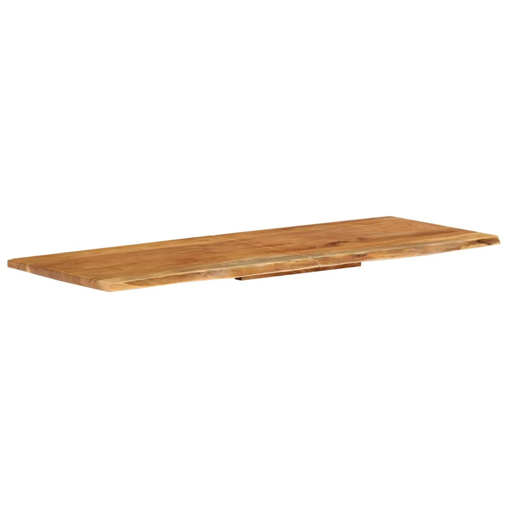 Wastafelblad 140X52X2,5 Cm Massief Acaciahout 140 x 52 x 2.5 cm