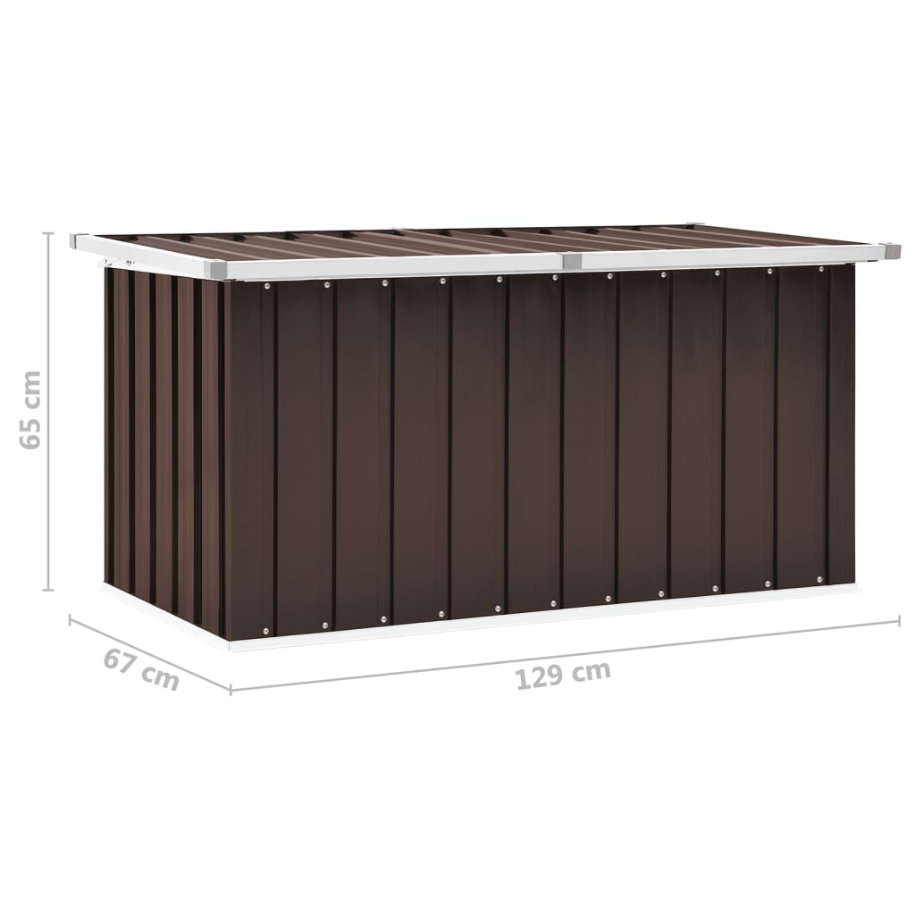 Tuinbox 129 x 67 x 65 cm Bruin