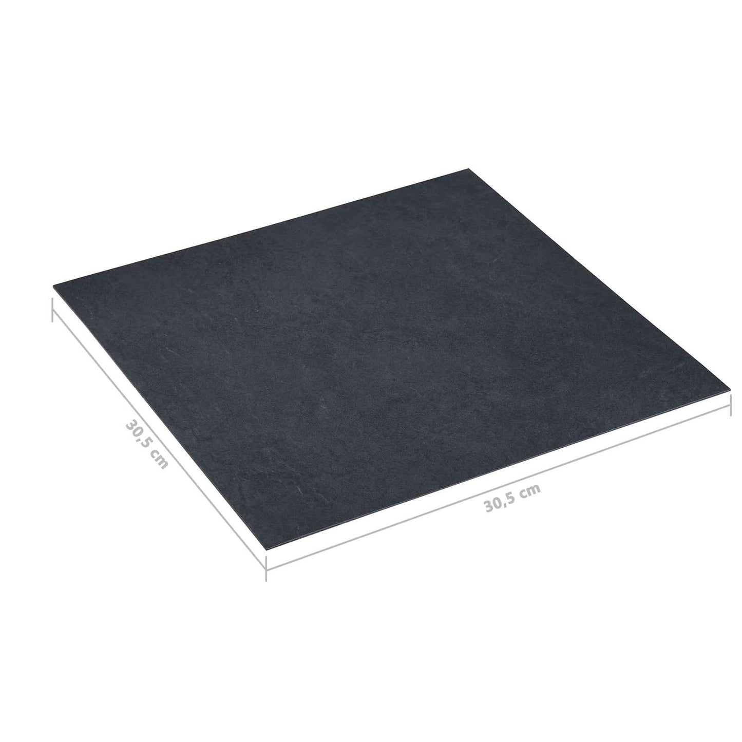 Vloerplanken 55 pcs Zwart 5,11 m² PVC
