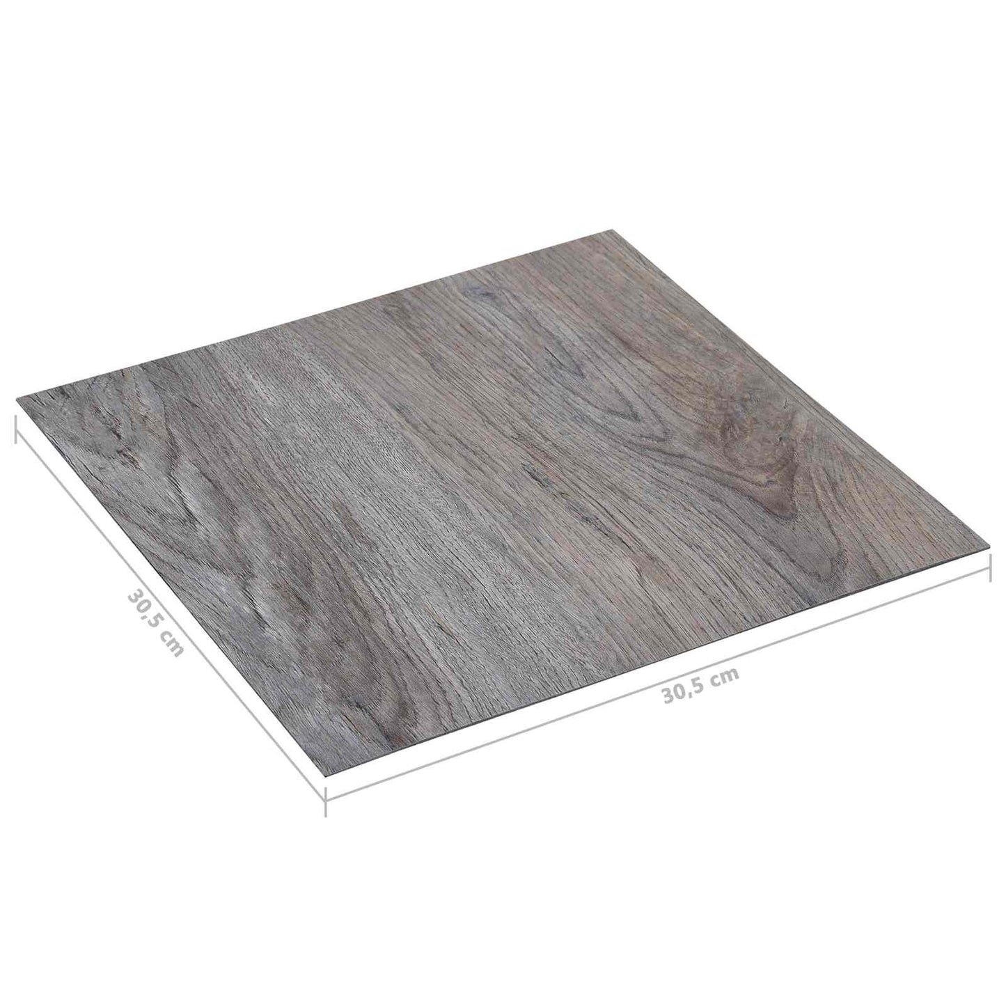 Vloerplanken 55 pcs Licht Bruin 5,11 m² PVC