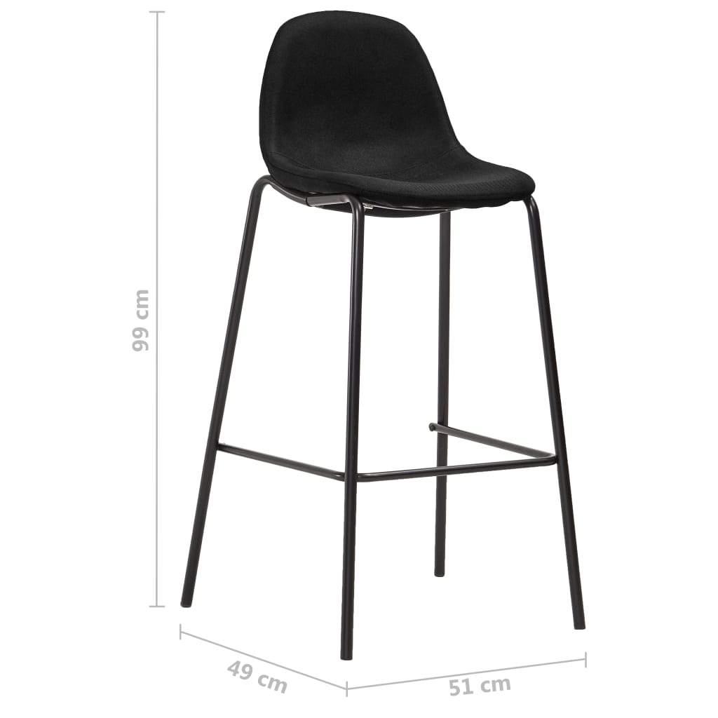 Barset Stof 3 Zwart