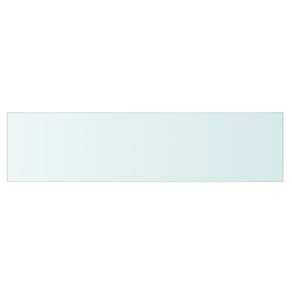 Schappen Glas Transparant 2 80 x 20 cm