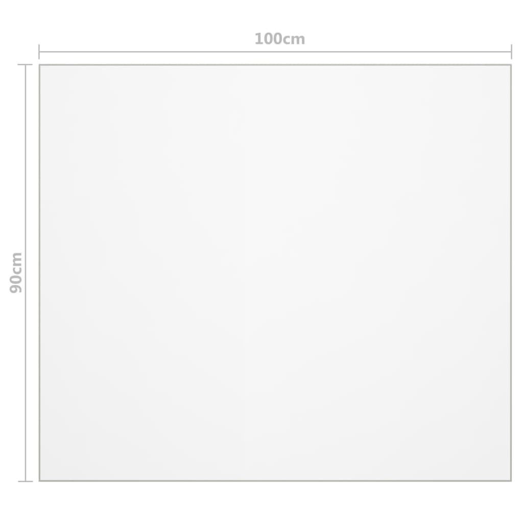 Tafelbeschermer 2 Mm Pvc 100 x 90 cm Mat