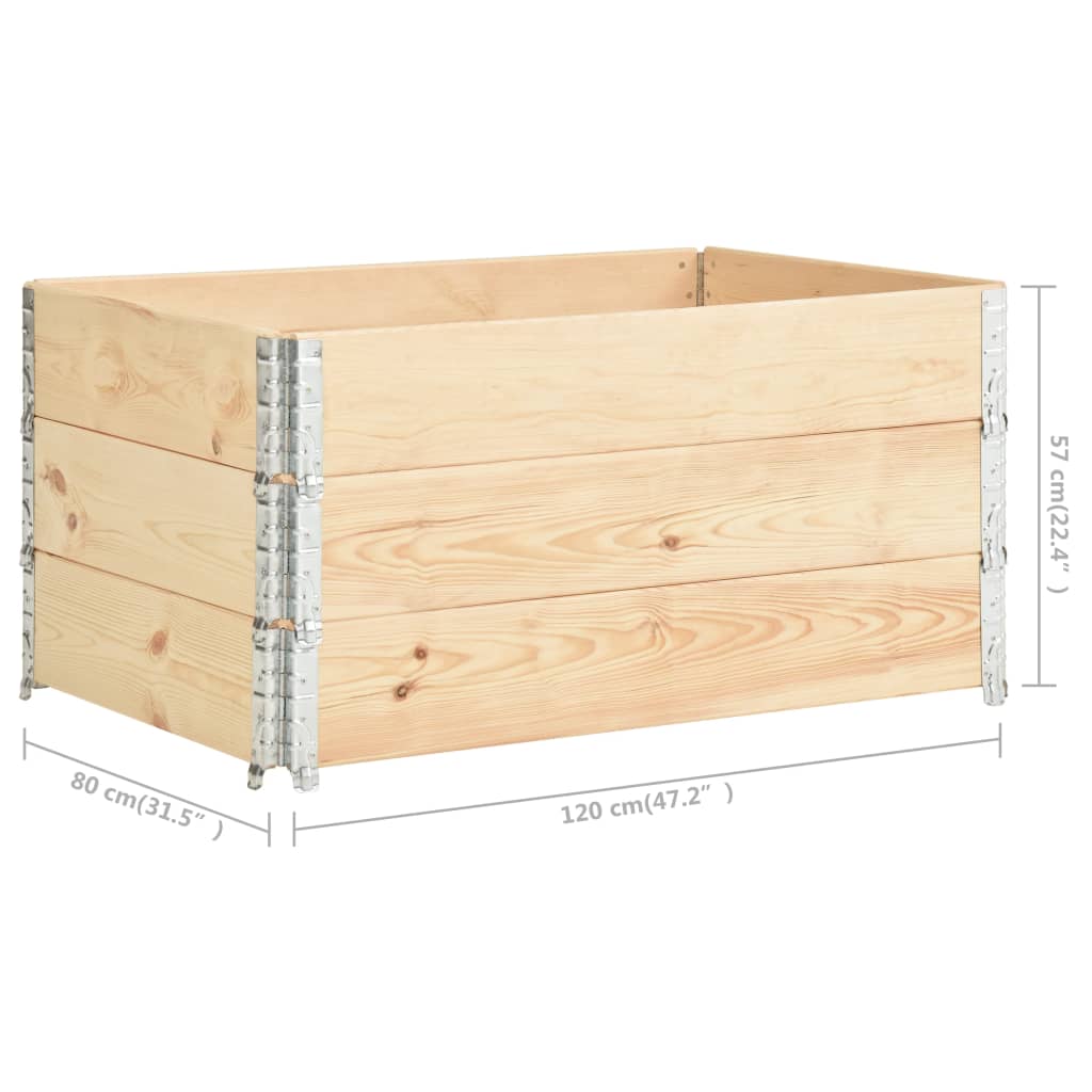 Palletopzetranden Massief Grenenhout 3