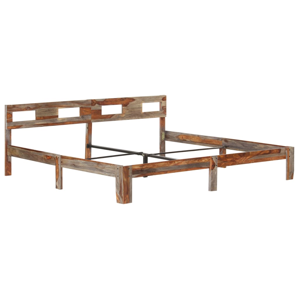 Bedframe Massief Sheeshamhout 200 x 200 cm