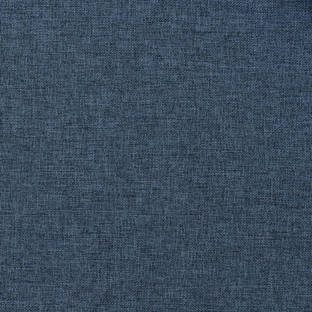 Gordijnen Linnen-Look Verduisterend Ogen 140 x 225 cm Blauw