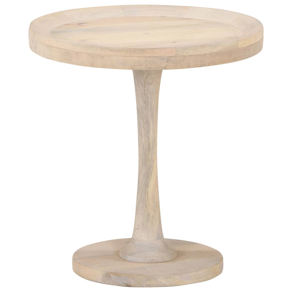 Bijzettafel Ø50X55 Cm Massief Mangohout