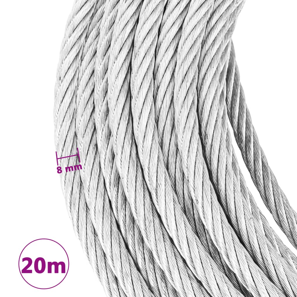 Staalkabel 20 M 800 kg