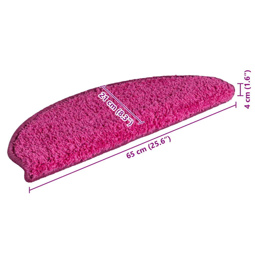 Trapmatten 15 65 x 21 x 4 cm Roze