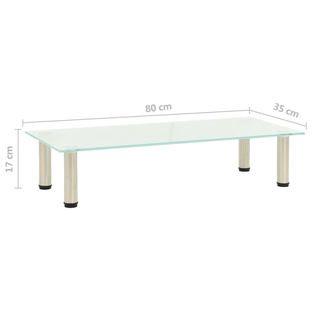 Tv-Meubel Gehard Glas 80 x 35 x 17 cm Mat