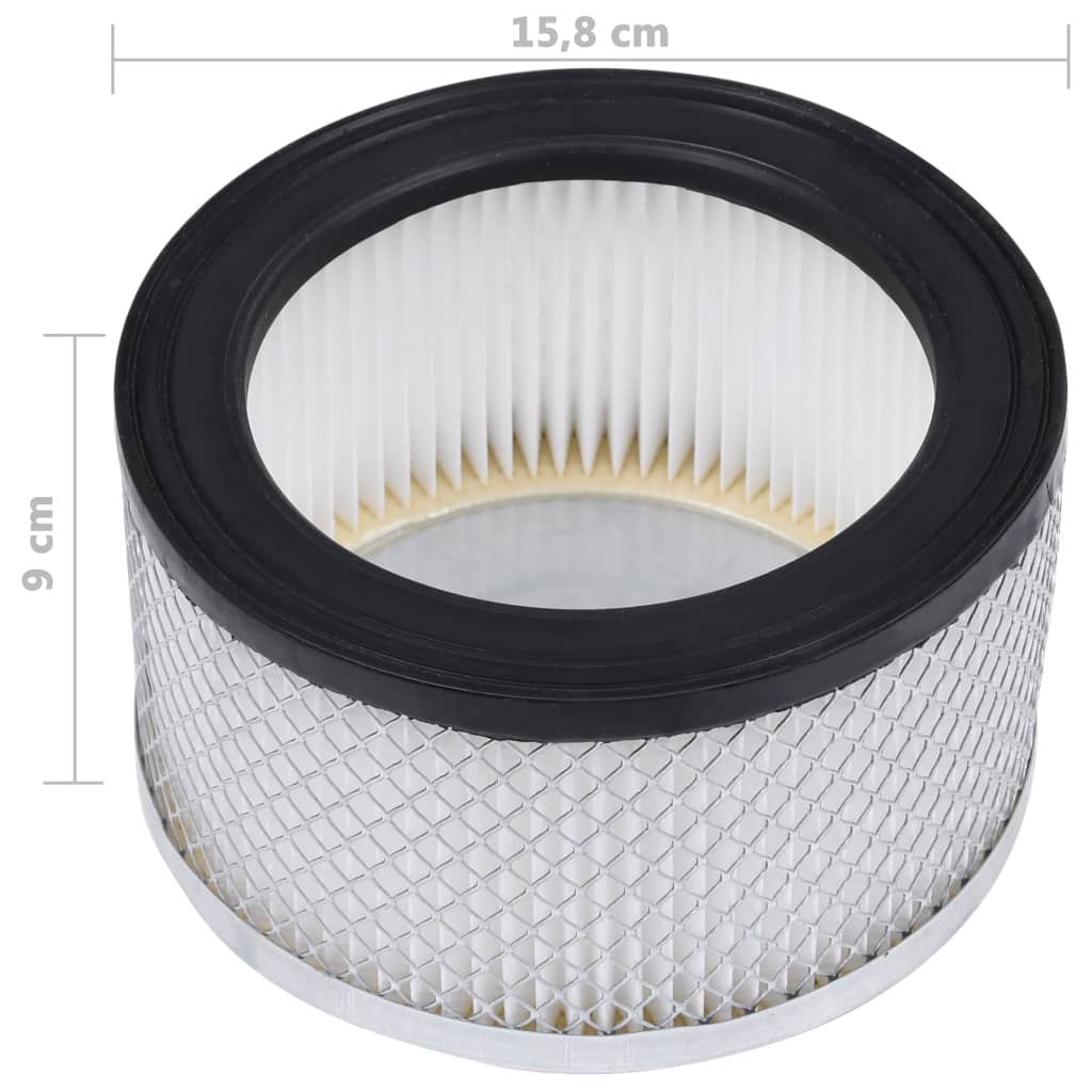 Hepa-Filters 2 St Voor Asstofzuigers Wasbaar