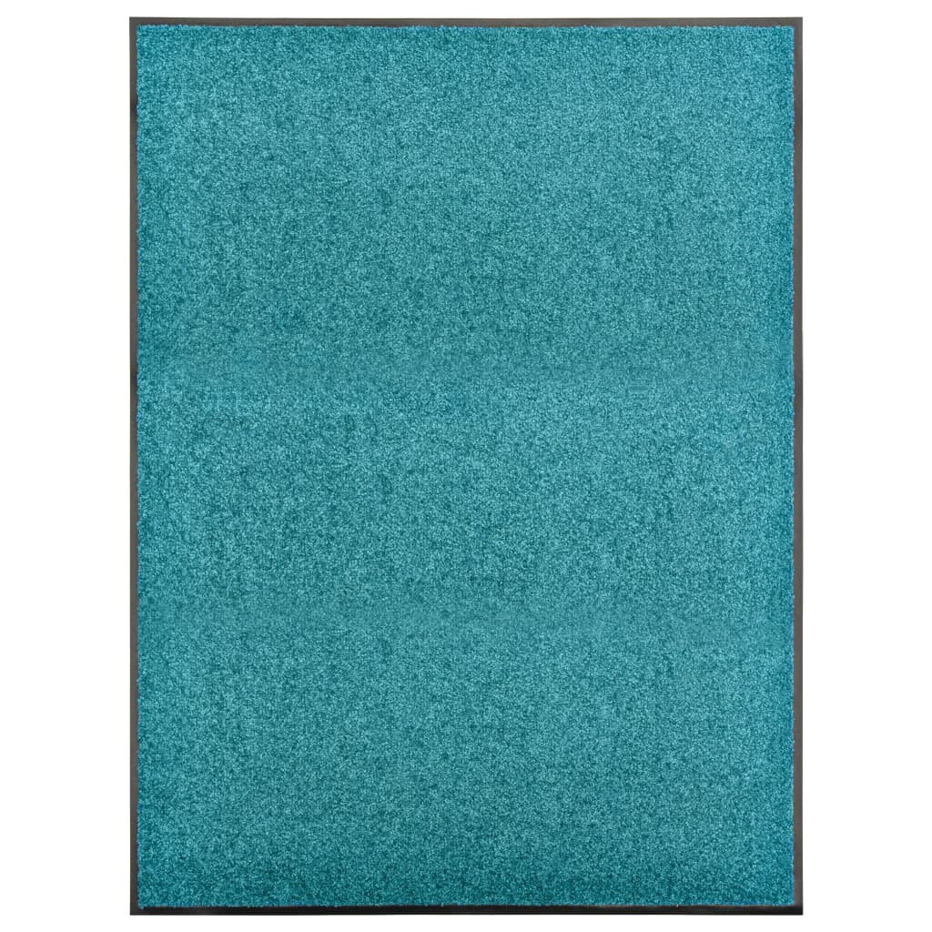 Deurmat Wasbaar 60X90 Cm Zwart