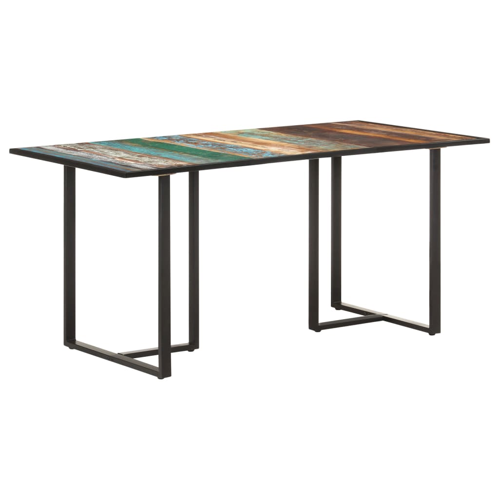 Eettafel 160 cm massief gerecycled hout