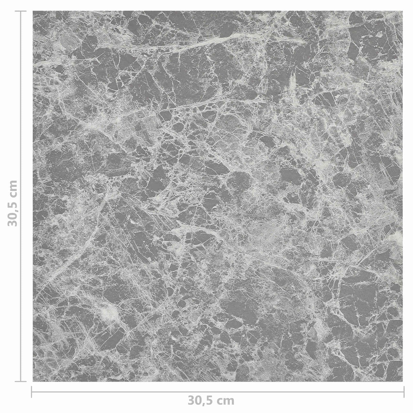 Vloerplanken 55 pcs Beton Grijs 5,11 m² PVC