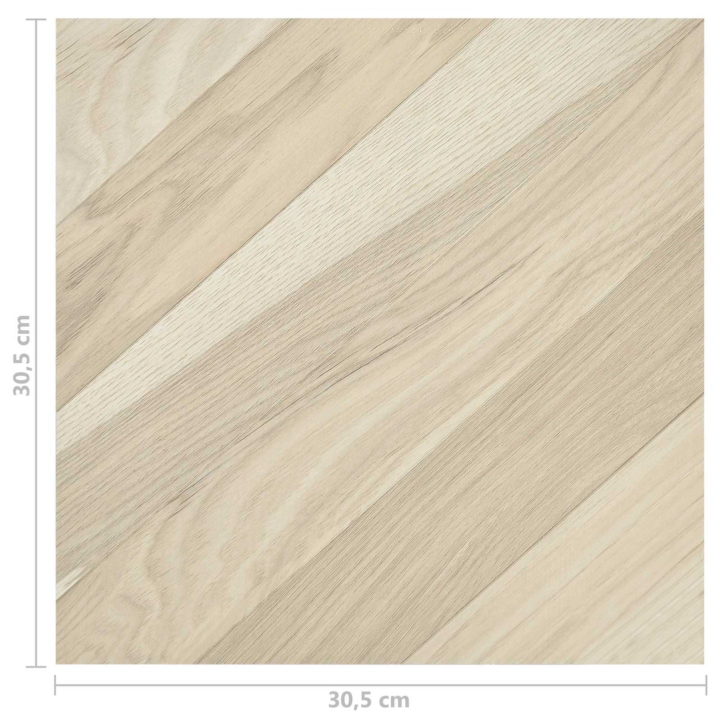 Vloerplanken 55 pcs Beige 5,11 m² PVC