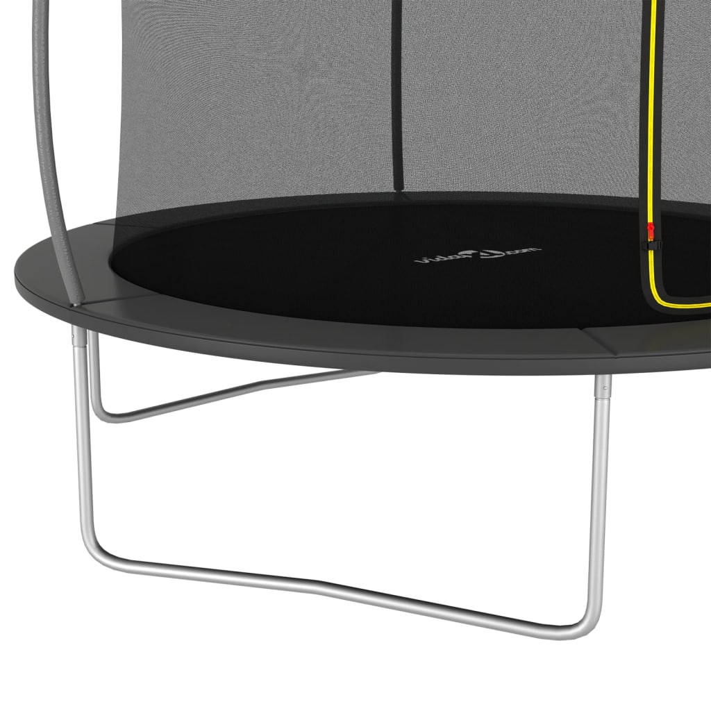 Trampolineset Rond 50 Kg 305X76 Cm Ø 305 x 76 cm Grijs