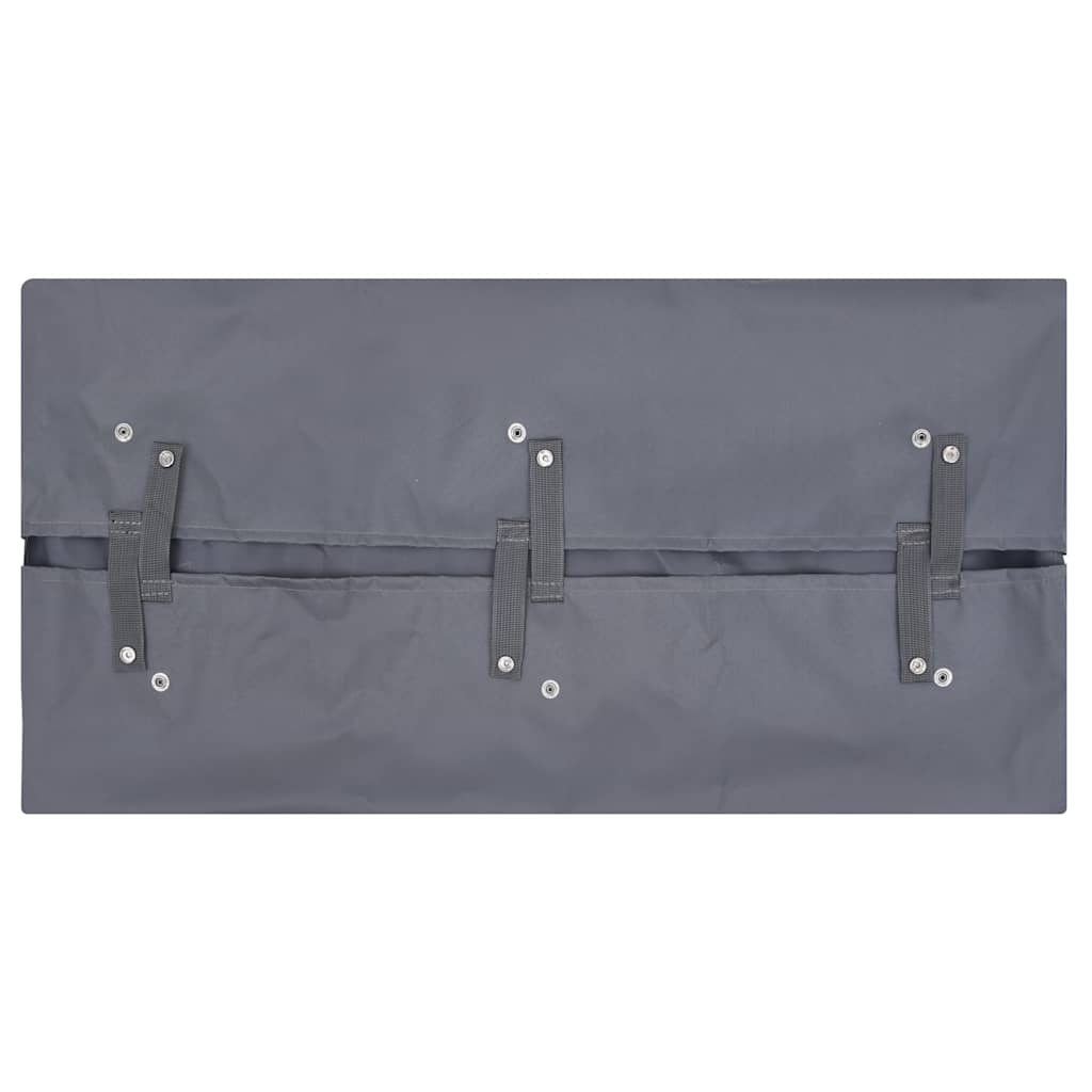 Tuinwagenvoering Stof 81 x 41 x 40 cm Donkergrijs