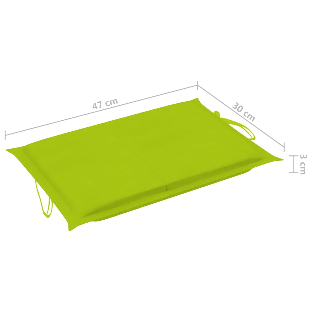 Ligbed Met Tafeltje En Kussen Massief Acaciahout 1 Heldergroen 1 ligbed met tafel