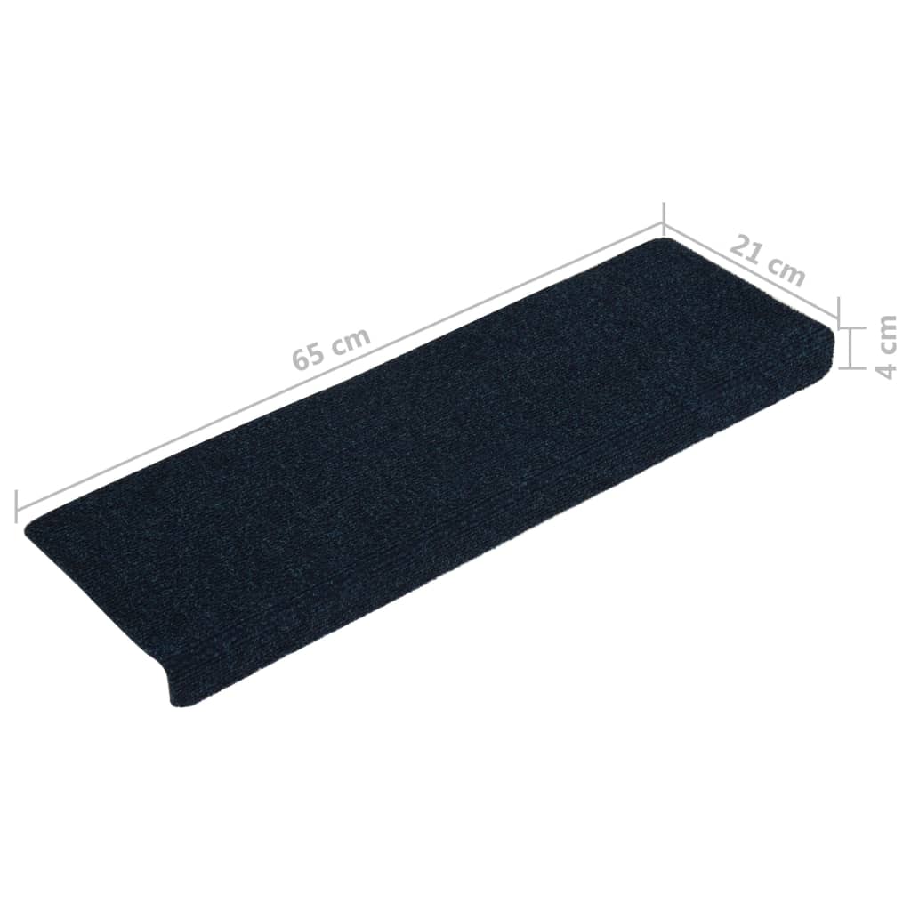 Trapmatten 65X21X4 Cm Naaldvilt Blauw 15 blue 2