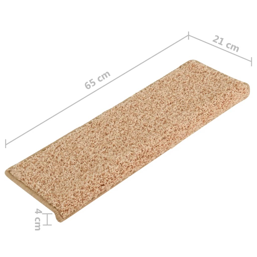 Trapmatten 65X21X4 Cm Kleurig 15 Goud