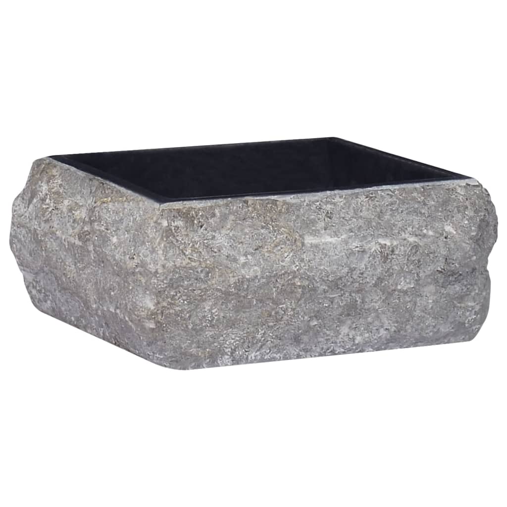Gootsteen 30X30X13 Cm Marmer Crèmekleurig