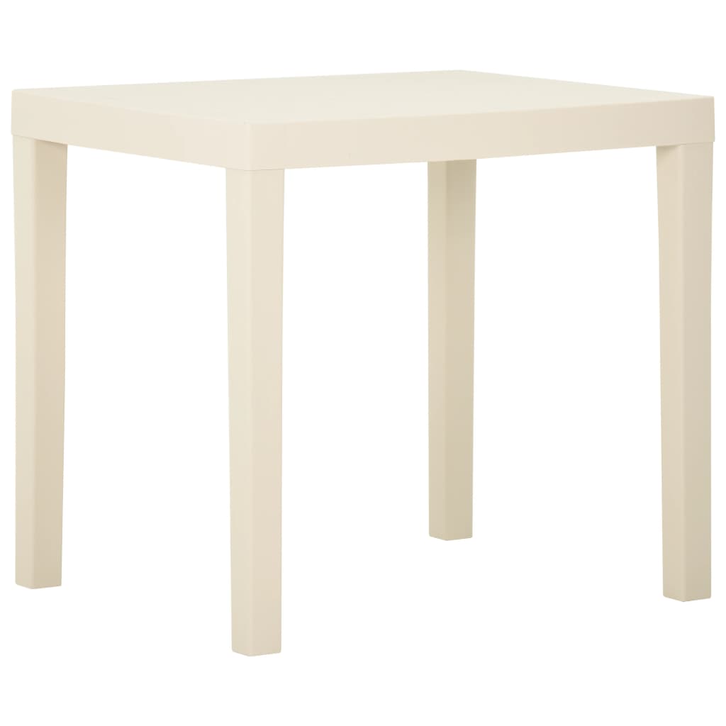 Tuintafel 79X65X72 Cm Kunststof Grijs