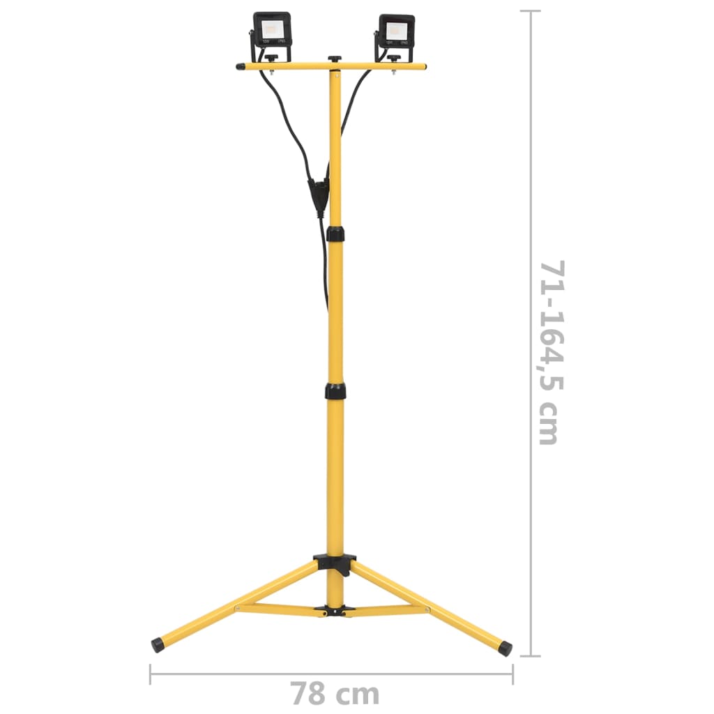 Spotlight Met Statief Led 2X0 W
