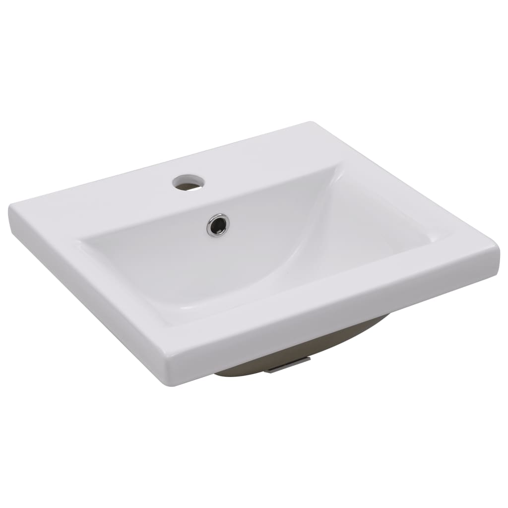 Badkamermeubelset Spaanplaat Hoogglans Wit 41 x 38.5 x 46 cm