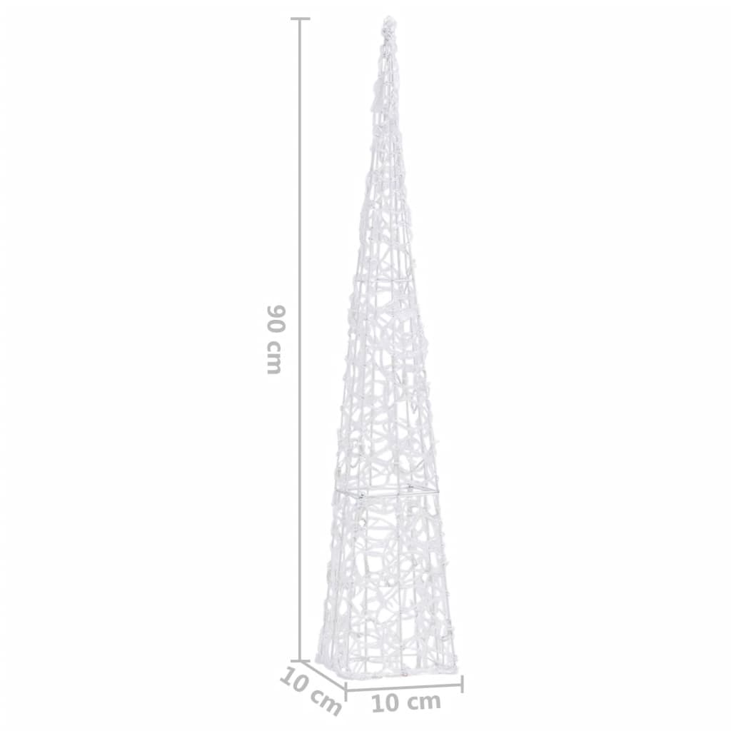 Lichtkegel Decoratief Led 90 Cm Acryl Meerkleurig