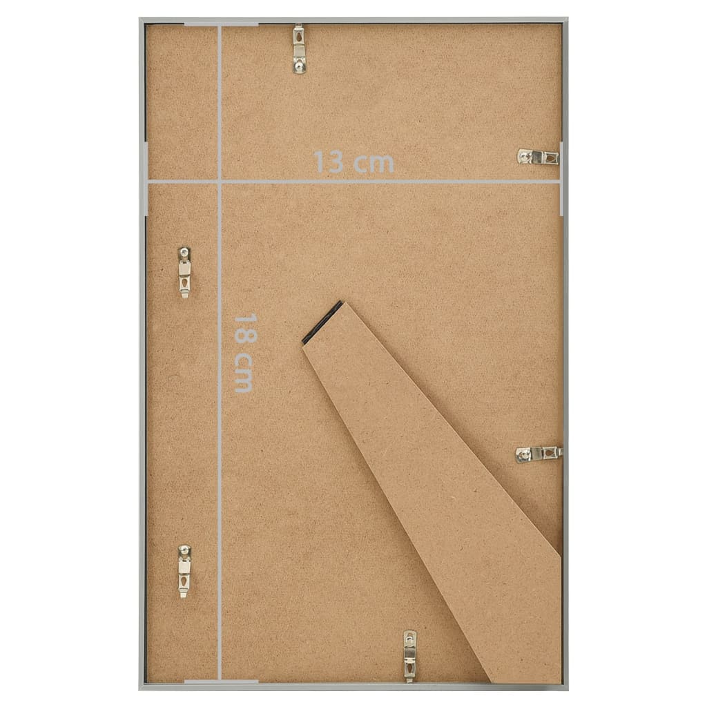 Fotolijsten Voor Tafel 1X18Cm Mdf Kleurig 3 13 x 18 cm Zilver
