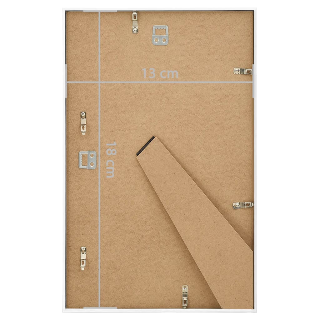 Fotolijsten Voor Wand Of Tafel Mdf 5 13 x 18 cm Wit