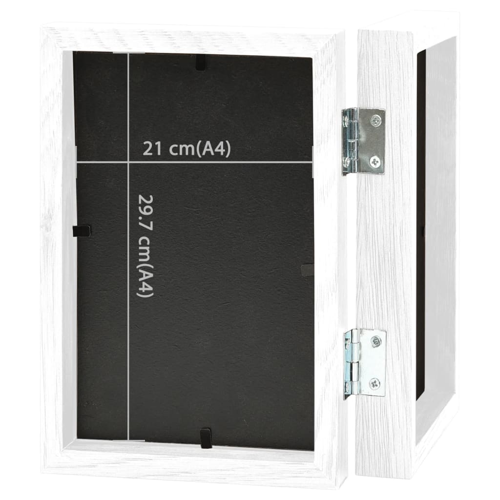 Fotolijst Tweeluik 2X(21X29,7 Cm) Wit 2 x (21 x 29.7 cm)