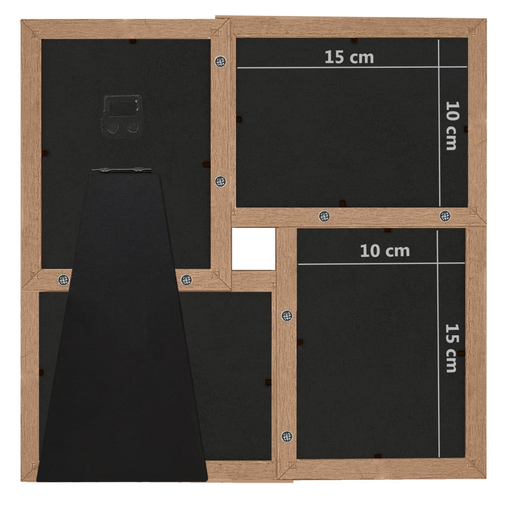 Fotolijst Voor Foto Mdf 4 x (10 x 15 cm) Lichtbruin