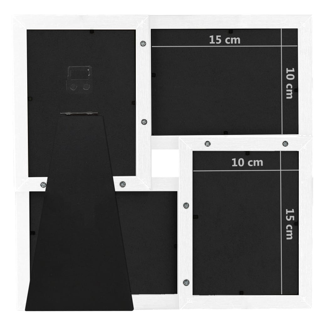 Fotolijst Voor Foto Mdf 4 x (10 x 15 cm) Wit