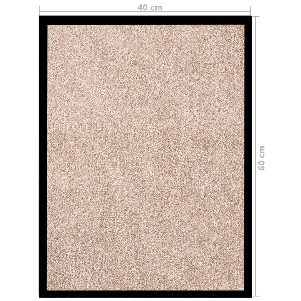 Deurmat 40 x 60 cm Beige