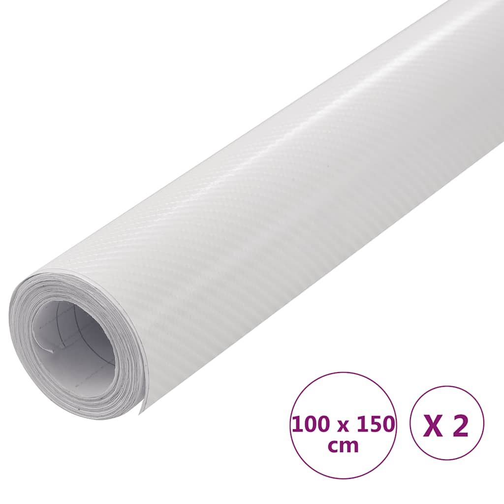 Autofolie 4D 2 100 x 150 cm Wit