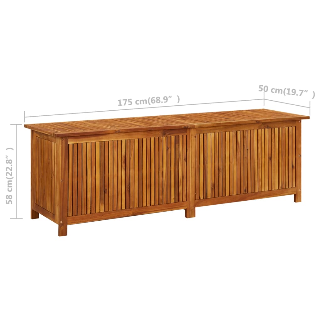 Tuinbox Massief Acaciahout 175 x 50 x 58 cm