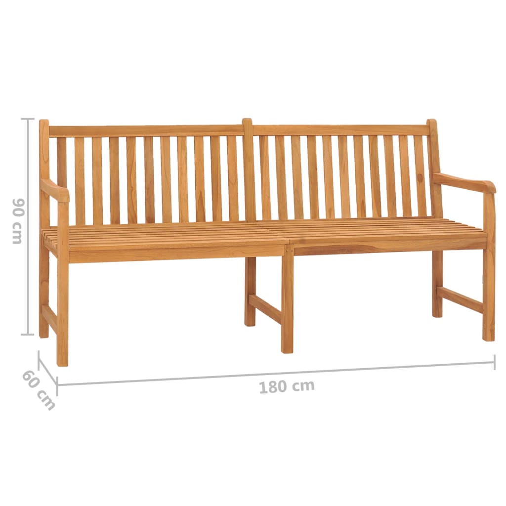 Tuinbank Massief Teakhout 180 cm