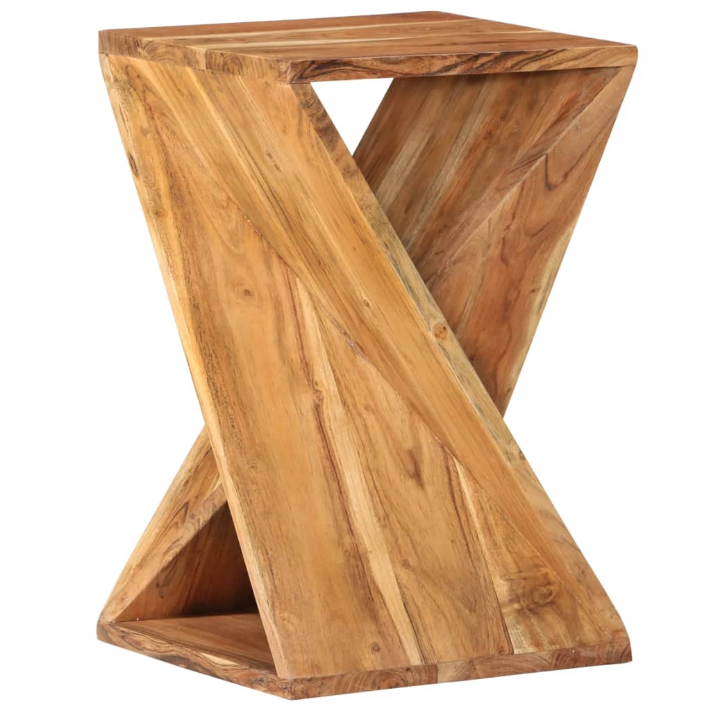 Bijzettafel 35X35X55 Cm Massief acaciahout