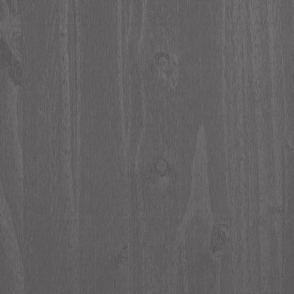 Dressoir Hamar 113X40X80 Cm Massief Grenenhout Lichtgrijs