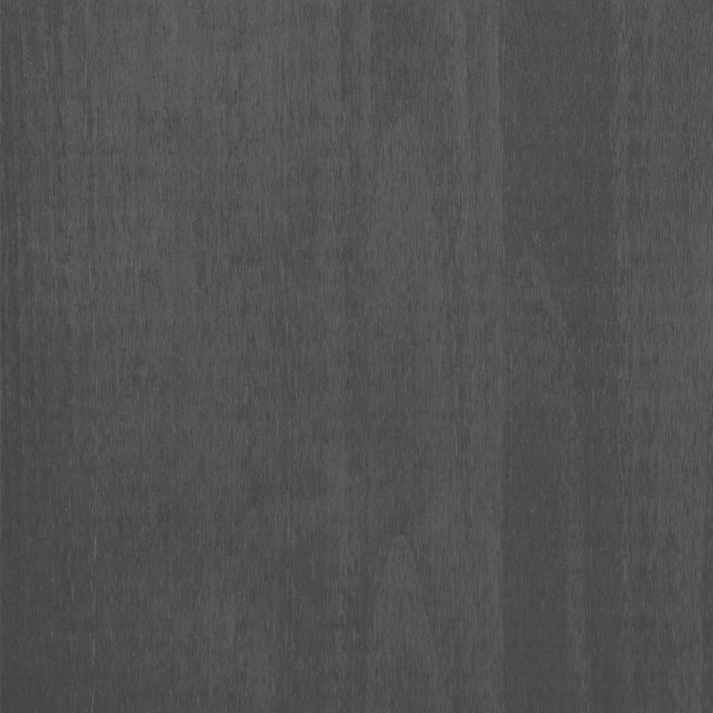 Kledingkast HAMAR 89x50x180 cm massief grenenhout donkergrijs Donkergrijs