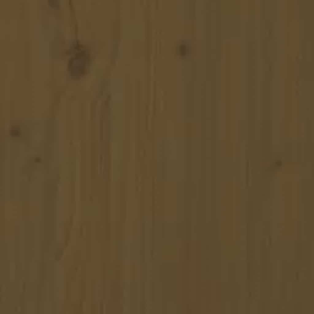 Dressoir 39x35x80 cm massief grenenhout honingbruin