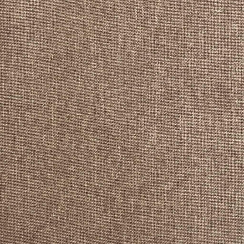 Massagestoel elektrisch stof taupe