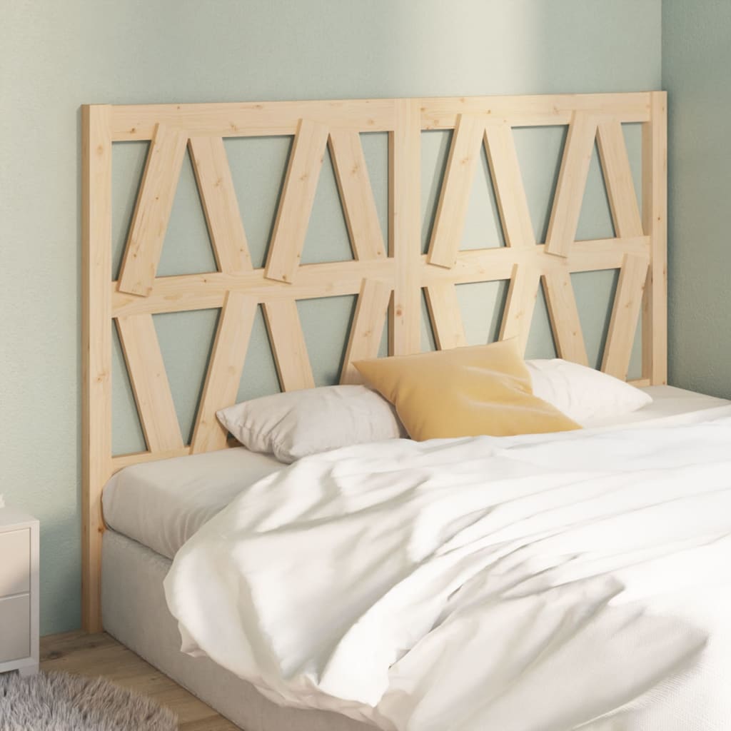 Hoofdbord 46X4X00 Cm Massief Grenenhout 146 x 100 cm Naturel