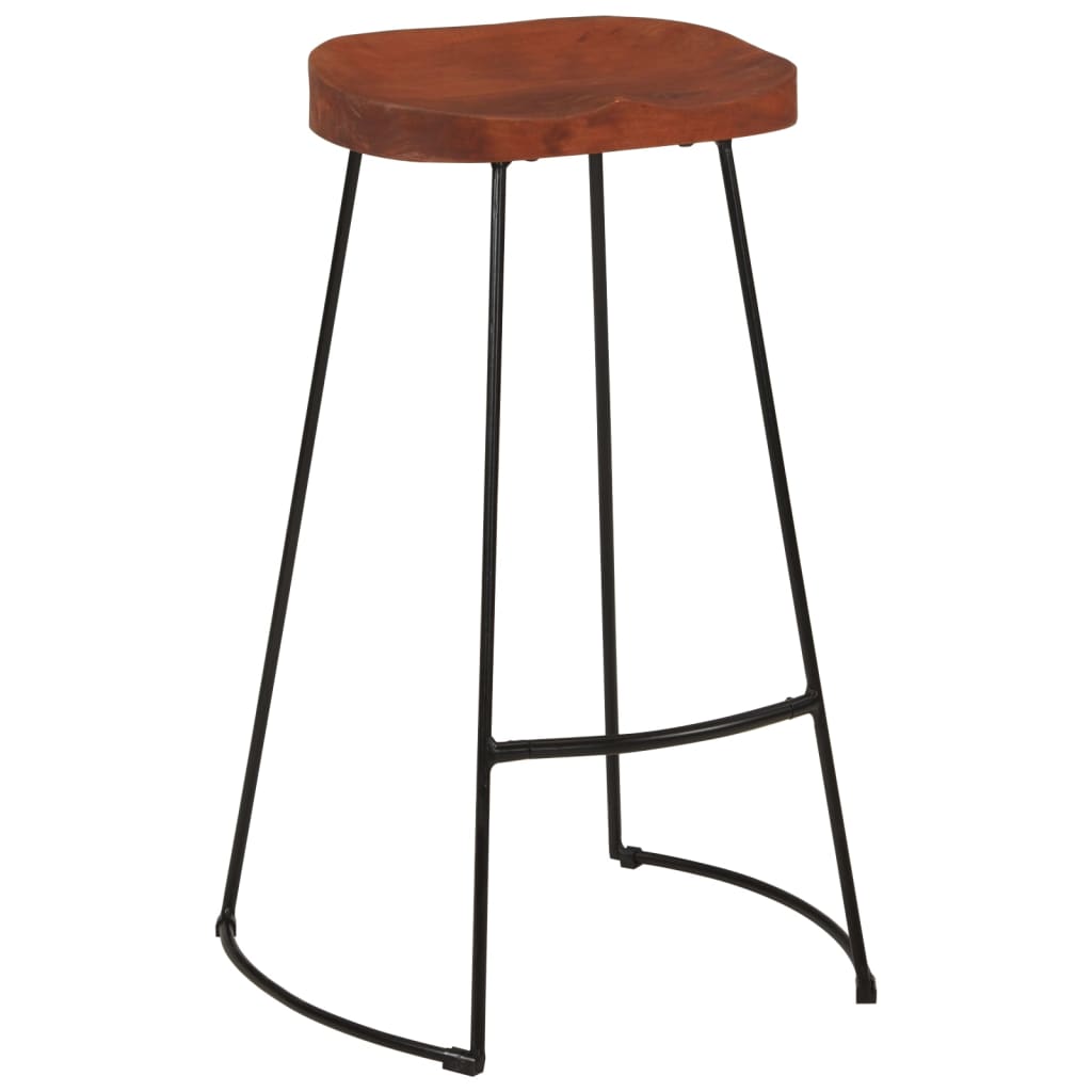 Barkrukken Gavin Massief Mangohout 50 x 40 x 78 cm Bruin