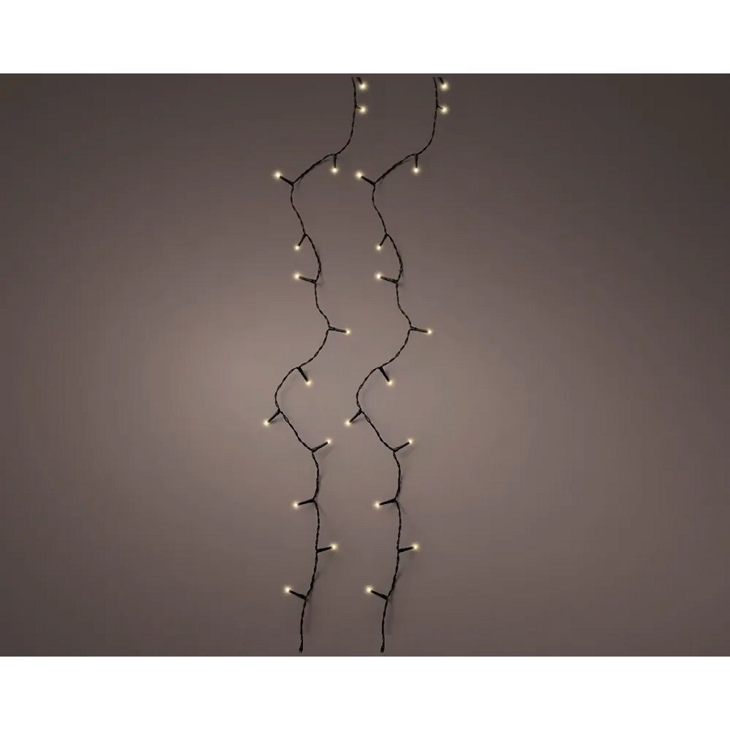 Lumineo Basic Led Snoer 40 Led'S 300 Cm Soft Gold Zwart