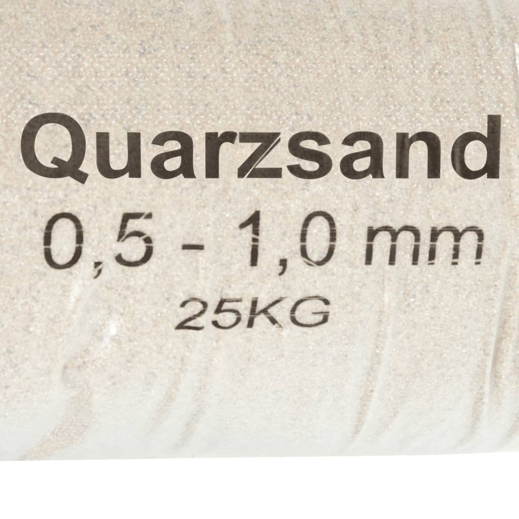Filterzand 25 Kg 0,5-1,0 Mm