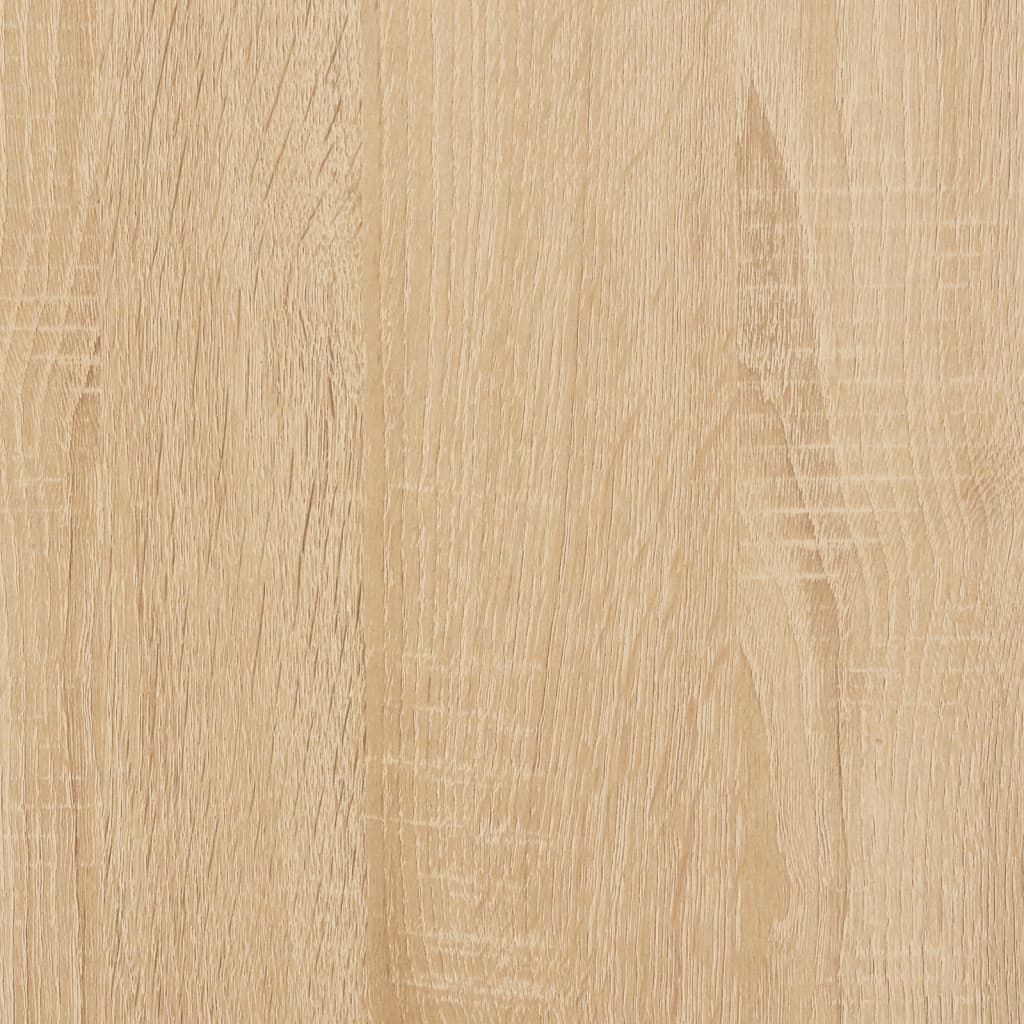 Hoge kast 69,5x34x180 cm bewerkt hout sonoma eikenkleurig