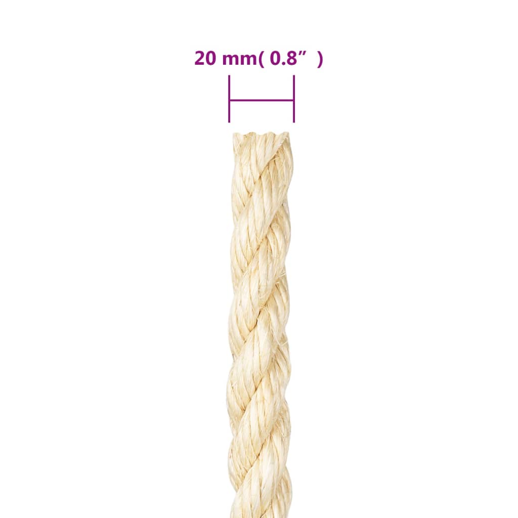 Touw 100% Sisal 1