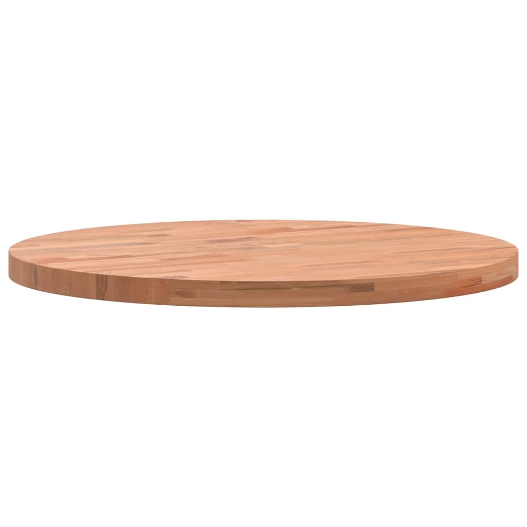 Tafelblad Rond Ø50X2,5 Cm Massief Beukenhout